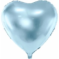 Balon PartyDeco Heart 45cm Sky Blue (FB9M-011)