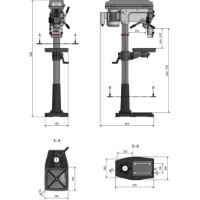 Mașină de găurit cu coloană Optimum DQ 32 (3191049) imaginea #2 — magazin online Desire.md