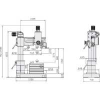 Mașină de găurit cu coloană Optimum RD 4 (3049040) imaginea #4 — magazin online Desire.md