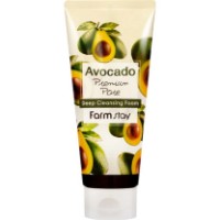 Produs de curățare tenului FarmStay Avocado Premium Pore Deep Cleansing Foam 180ml 