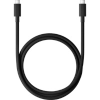 Cablu USB Xiaomi 6A Braided USB-C to USB-C 1m Black