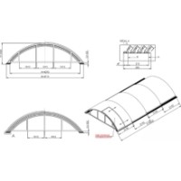 Pavilion pentru piscina Albixon Klasik B (3Z01-02-002D) imaginea #2 — magazin online Desire.md