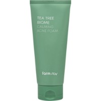 Produs de curățare tenului FarmStay Tea Tree Biome Calming Acne Foam 180ml 