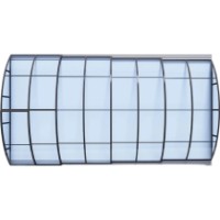 Pavilion pentru piscina Albixon Klasik Clear B (3Z01-05-002D) imaginea #6 — magazin online Desire.md