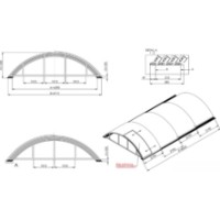 Pavilion pentru piscina Albixon Klasik Clear B (3Z01-05-002D) imaginea #7 — magazin online Desire.md