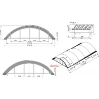 Pavilion pentru piscina Albixon Klasik Clear C (3Z01-06-002D) imaginea #4 — magazin online Desire.md