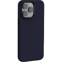 Husa de protecție XO K21 iPhone 15 Pro Magnet Liquid Silicone Phone Case Dark Blue imaginea #1 — magazin online Desire.md