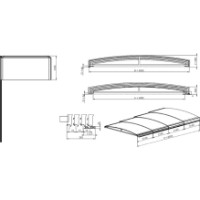 Pavilion pentru piscina Albixon Sydney C (3Z12-12-002D) imaginea #11 — magazin online Desire.md