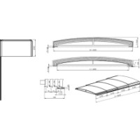 Pavilion pentru piscina Albixon Sydney Clear B (3Z12-15-002D) imaginea #5 — magazin online Desire.md