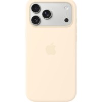 iPhone 17 Pro Silicone Case with MagSafe - Vanilla,Model A3559