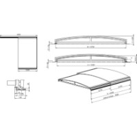 Pavilion pentru piscina Albixon Sydney Clear MS (3Z12-24-002D) imaginea #8 — magazin online Desire.md