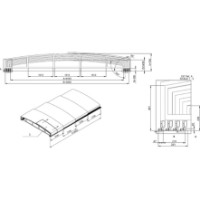 Pavilion pentru piscina Albixon Casablanca Infinity B (3Z03-04-002D) imaginea #5 — magazin online Desire.md