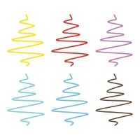 Set de pixuri ArtSpace Corgi Glitter 6pcs (GPCA06_53142) imaginea #3 — magazin online Desire.md