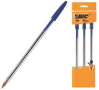 Set de pixuri Bic Cristal Med 3pcs Blue (35131.3)