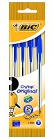 Set de pixuri Bic Cristal Original 4pcs Blue (52794)