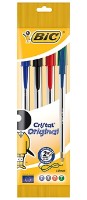 Set de pixuri Bic Cristal Original 4pcs multicolor (52795)
