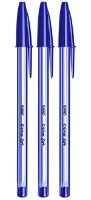 Set de pixuri Bic Cristal Soft 3pcs Blue (49711.3)