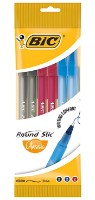 Set de pixuri cu bila Bic Round Stic 6pcs 52783