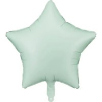 Воздушный шар PartyDeco Star 48cm Green (FB3T-012)
