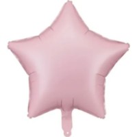 Воздушный шар PartyDeco Star 48cm Matte Pink (FB3T-081)