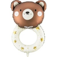 Воздушный шар PartyDeco Teddy 61x88cm (FB191)
