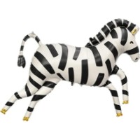 Воздушный шар PartyDeco Zebra 115x85cm (FB121)