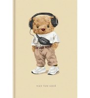 Блокнот Школярик A6 80p Genius Soft Touch (A6-IC-080-7076K)