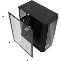 Carcasă DarkFlash DK352 Plus Black imaginea #2 — magazin online Desire.md