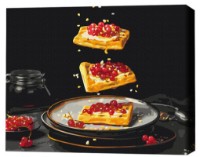 Tablou pe numere Brushme Завтрак в деталяx 40x50cm (BS53814FC)