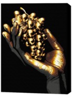 Tablou pe numere Brushme Золотая кисть 40x50cm (BSB0003FC)