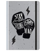 Agendă BG A5 128p Stay Strong (Ен5_7БЦ128_лм_р 12419)