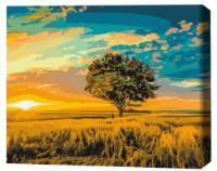 Tablou pe numere Brushme Золотой закат 40x50cm (BS52578FC)