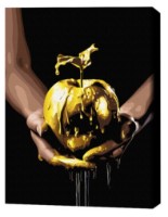 Tablou pe numere Brushme Золотой соблазн 40x50cm (BSB0008FC)