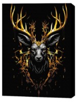 Tablou pe numere Brushme Лесная корона 40x50cm (BSB0005FC)