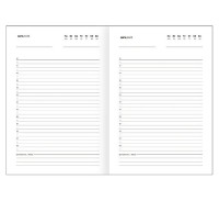 Agendă BG A6 Burgundi 160pcs (ЕН-БВ_59621) imaginea #2 — magazin online Desire.md