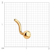 Piercing SOLOVOV JEWELRY 93060012 0,16gr imaginea #3 — magazin online Desire.md
