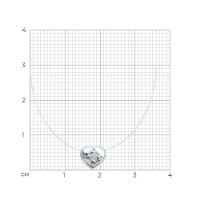 Colier SOLOVOV JEWELRY 94-170-02189-1 s.50 0,88gr imaginea #3 — magazin online Desire.md