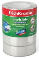 Set banda adeziva Erich Krause Invisible 4pcs 20mX18mm matte (53462)