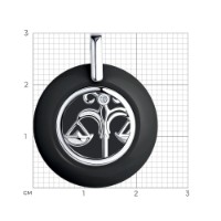 Pandantiv SOLOVOV JEWELRY 94-130-01256-1  1,08gr imaginea #2 — magazin online Desire.md