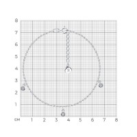 Brățară SOLOVOV JEWELRY 94050505 s.26 2,4gr imaginea #3 — magazin online Desire.md