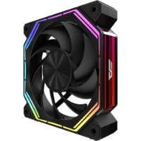 Ventilator de carcasă DarkFlash INF34 Black imaginea #4 — magazin online Desire.md