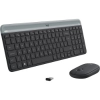 Set Logitech MK470 Slim EN Graphite imaginea #3 — magazin online Desire.md