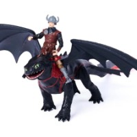Figura Eroului Spin Master Toothless + Hiccup (6075557) imaginea #2 — magazin online Desire.md