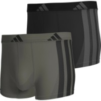 Мужские трусы Adidas Amss 2Pk Trunk Black/Olive Strata, s.L
