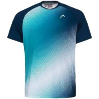 Tricou bărbătesc Head Performance T-Shirt Men Navy/Print Perf