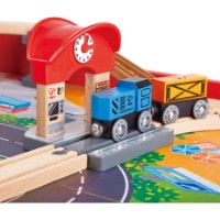 Детская игровая дорога Hape Ride-on Engine Table (6943478032811) фото №6 — интернет-магазин Desire.md