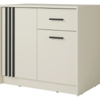 Comodă Fadome CANADA CY 34 Kashmir/ Negru