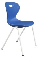 Scaun școlar Edumob Felisa H-460mm Blue/White (D03-11111)