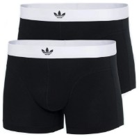 Сhiloţi pentru bărbați Adidas Comfort Flex Cotton Body Lines Trunk 2Pk Black, s.XL imaginea #1 — magazin online Desire.md