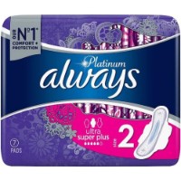 Absorbante Always Platinum Ultra Super 7pcs